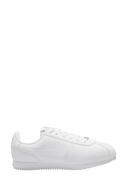 Nike White Youth Cortez Trainers - Image 1 of 4