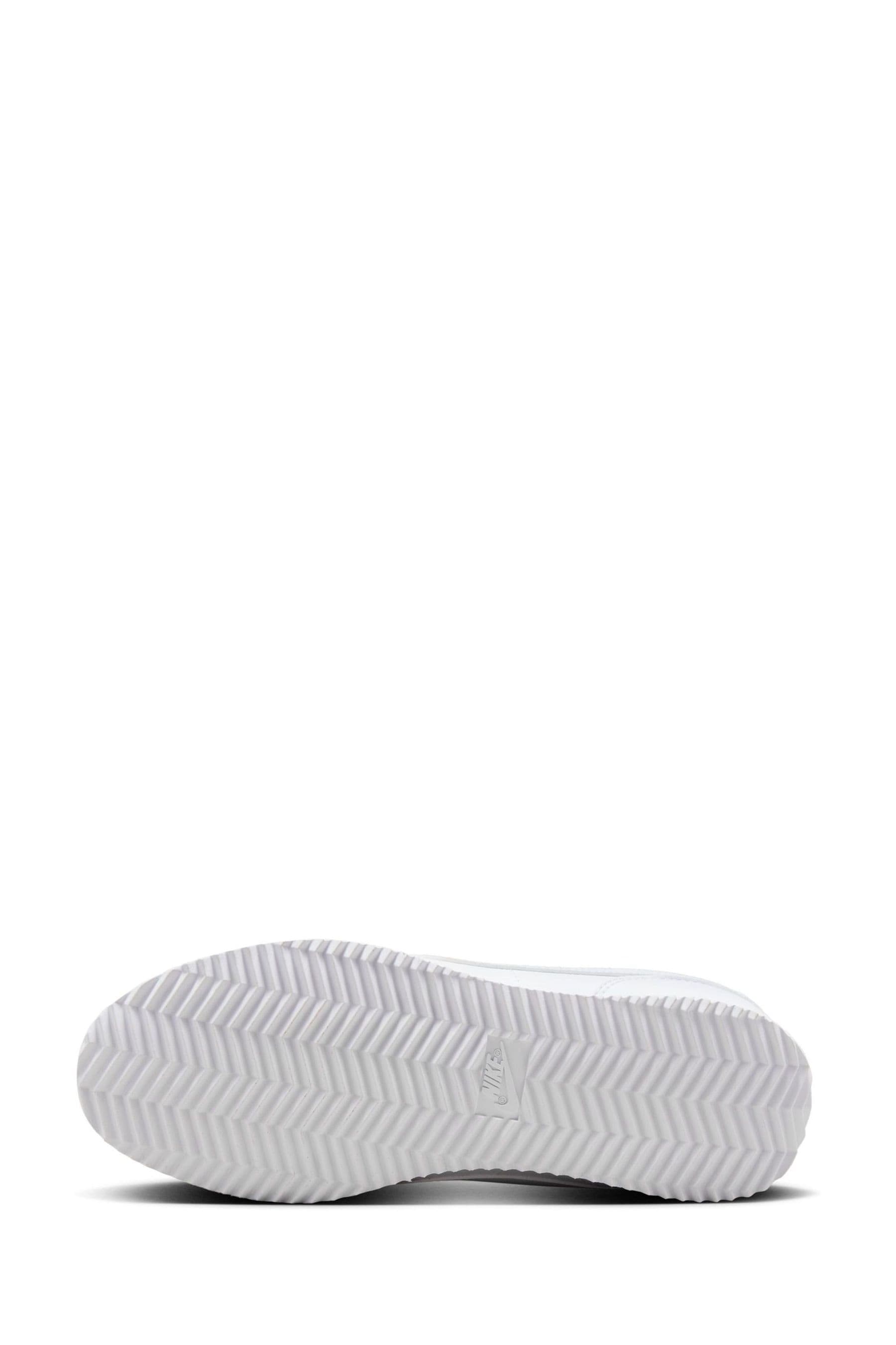 Buy Nike White Youth Cortez Trainers from Next Luxembourg