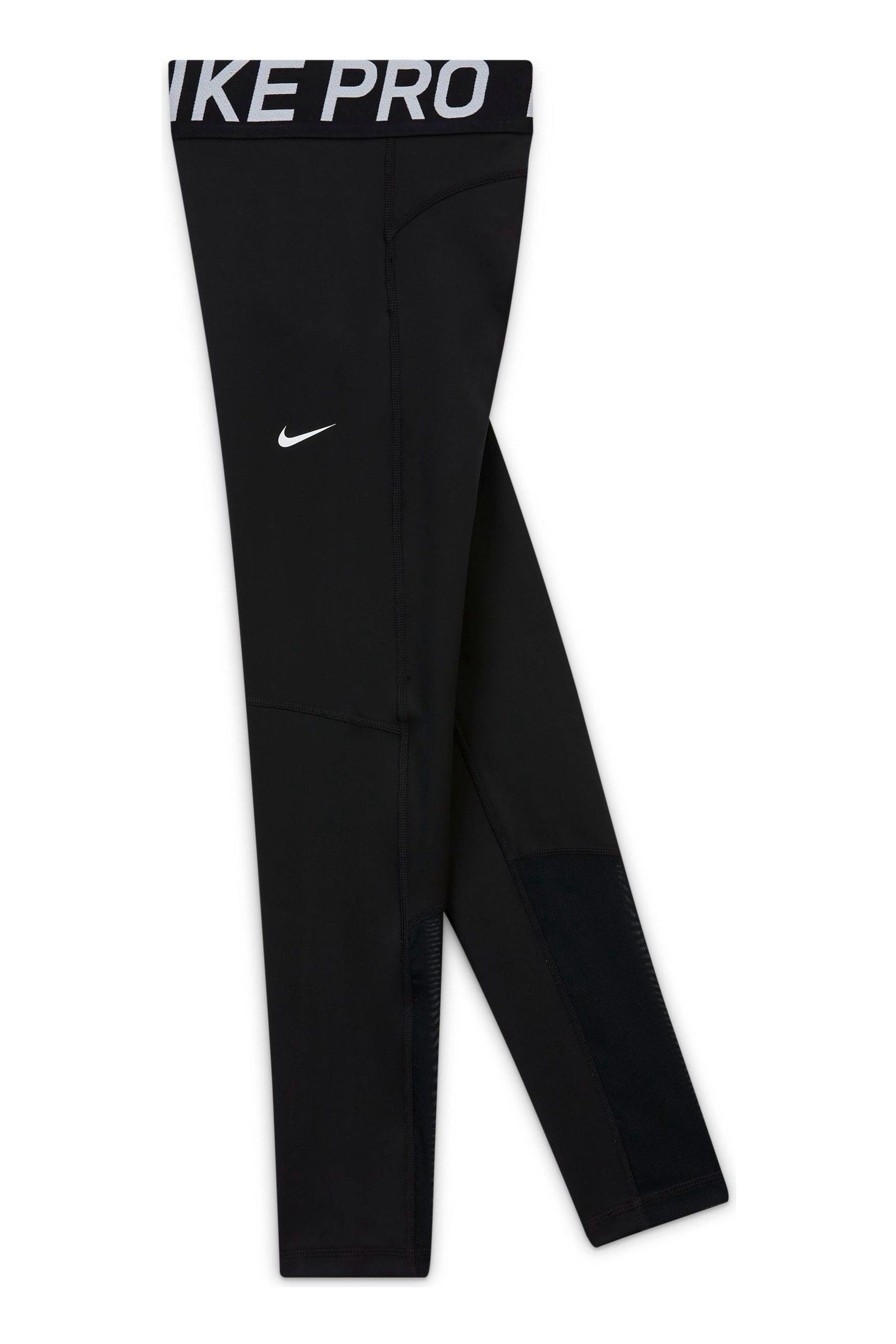 Nike Pro Women's High-Waisted Leggings with Pockets, Light Curry/White,  X-Small at Amazon Women's Clothing store