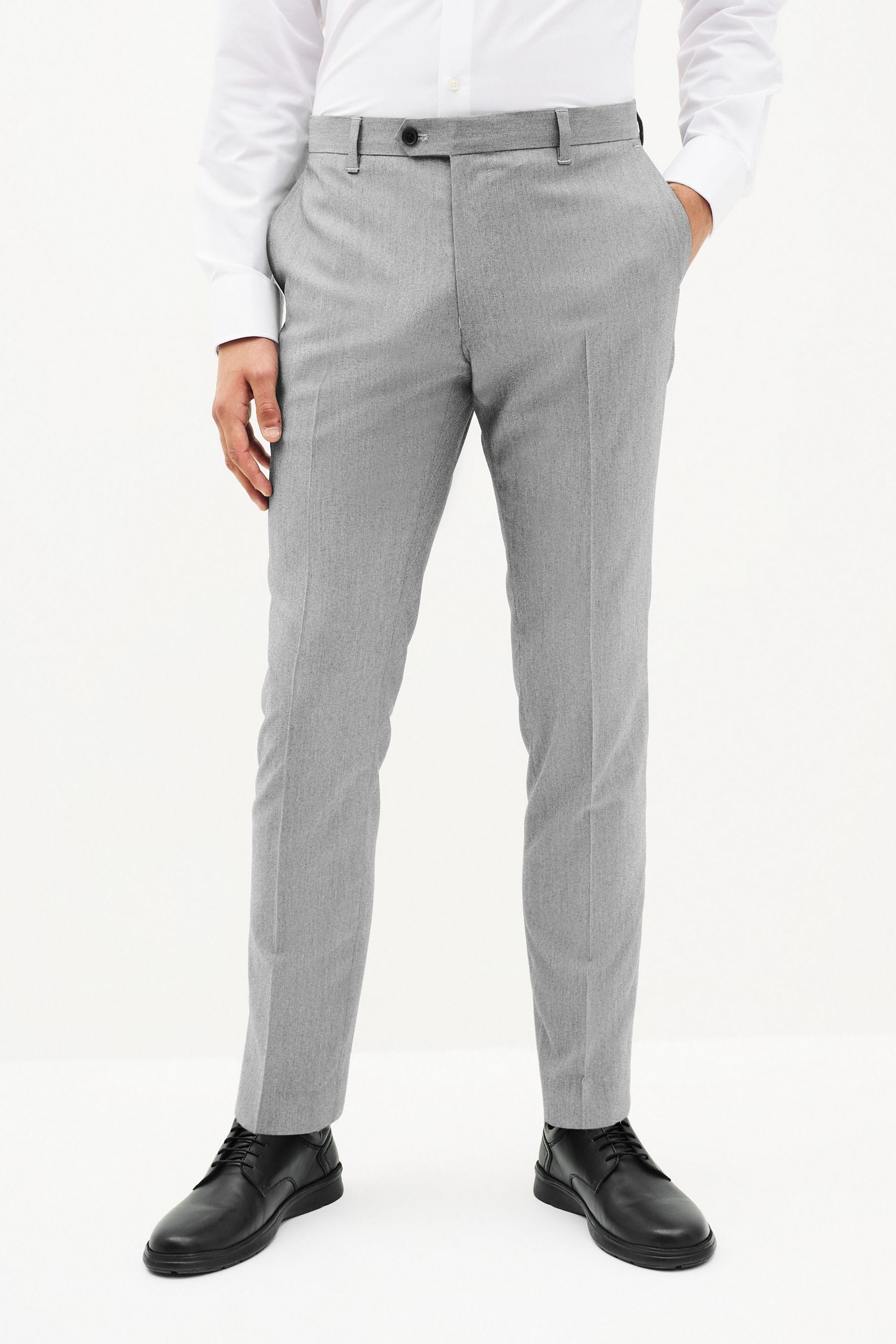 Light grey online skinny trousers