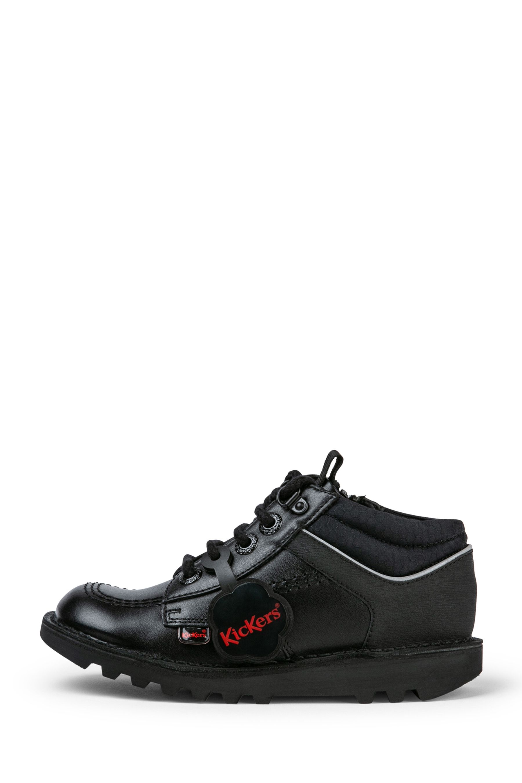 Buy Kickers Junior Kick Hi Zip Leather Shoes from the Next UK
