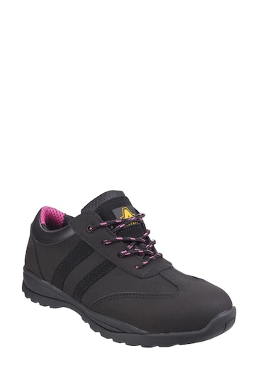 Amblers Safety Black FS706 Sophie Lace-Up Safety Trainers