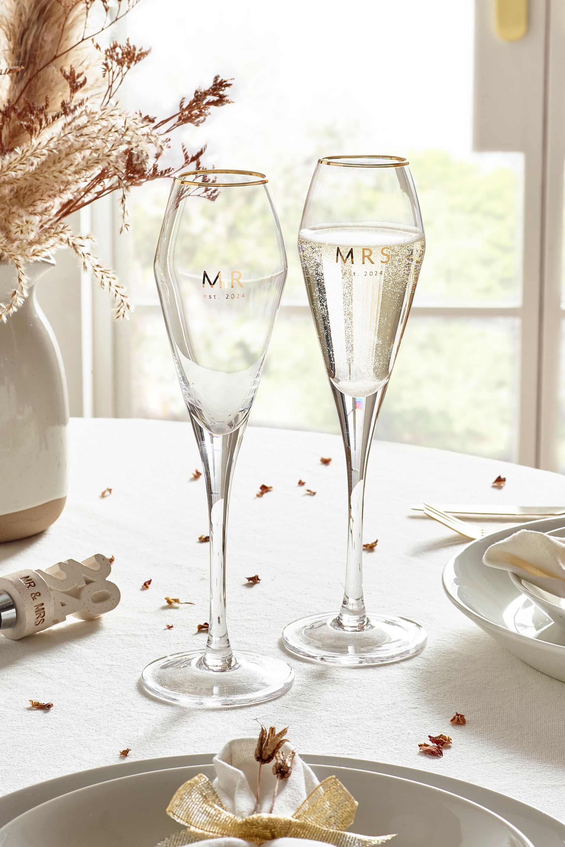 Wedding on sale champagne flutes