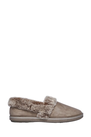 Skechers Brown Cosy Campfire Team Toasty Womens Slippers