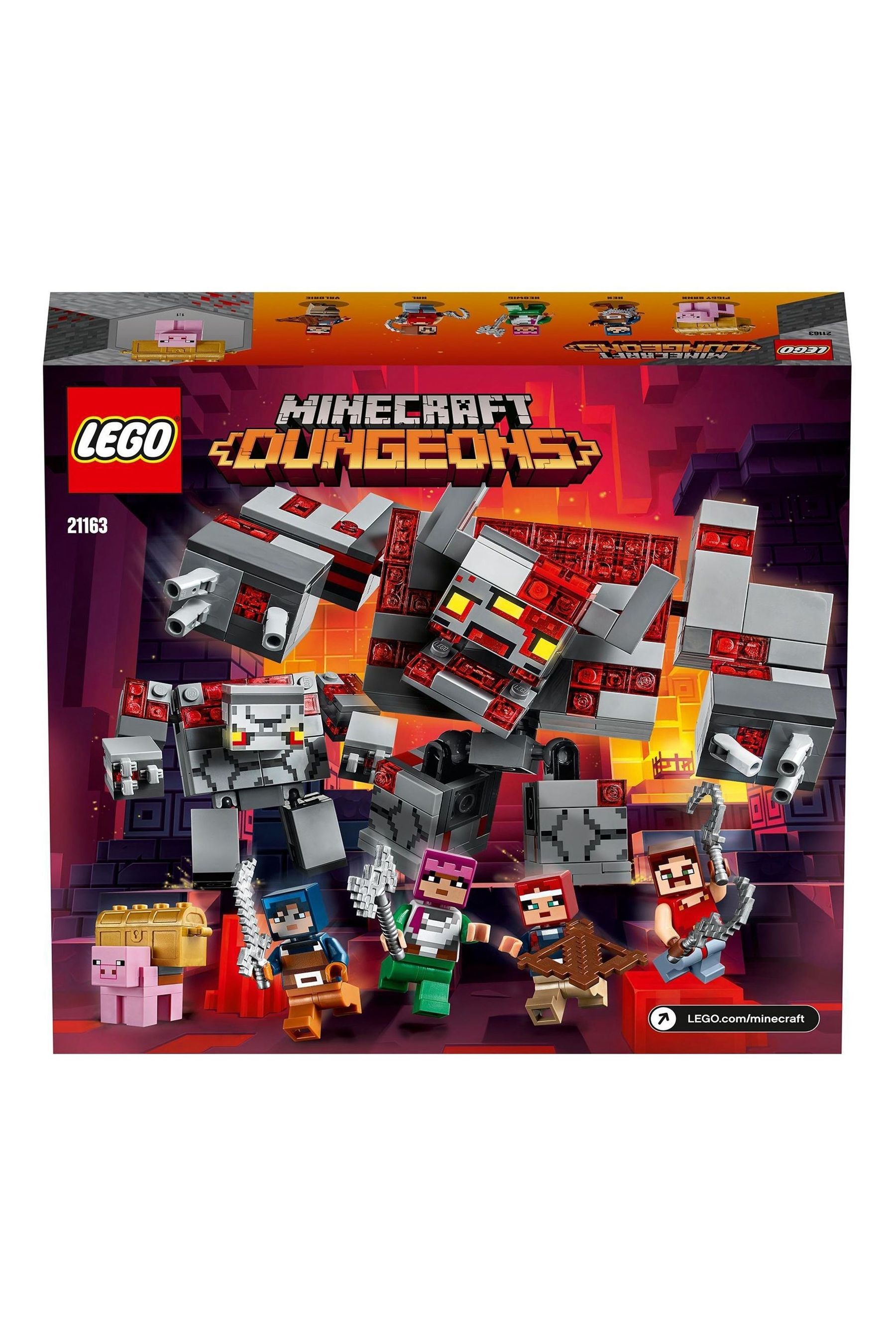 Lego minecraft the redstone battle cool action playset for best sale kids 21163