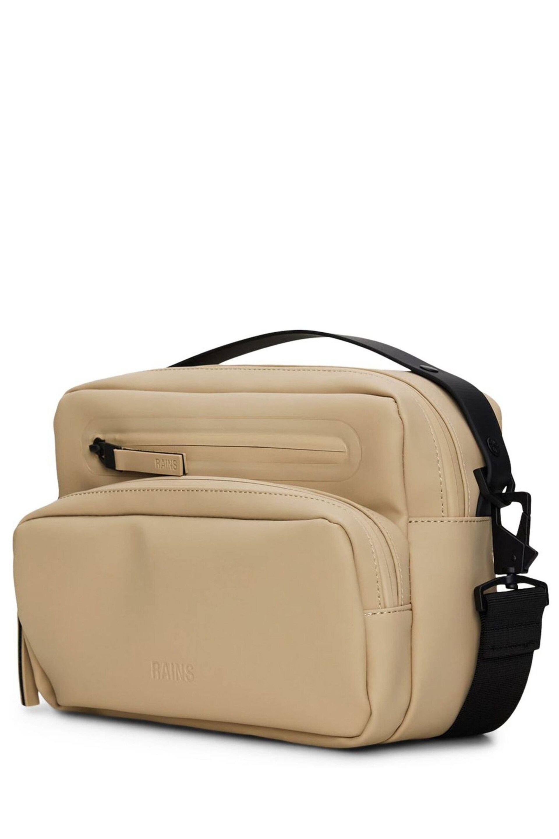 Rains Natural Cargo Box Cross-Body Bag - Image 4 of 4