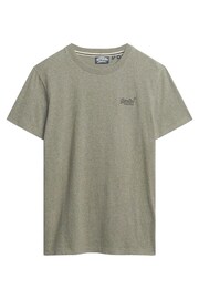 Superdry Dark Grey Vintage Logo Cap Sleeve T-Shirt - Image 4 of 6