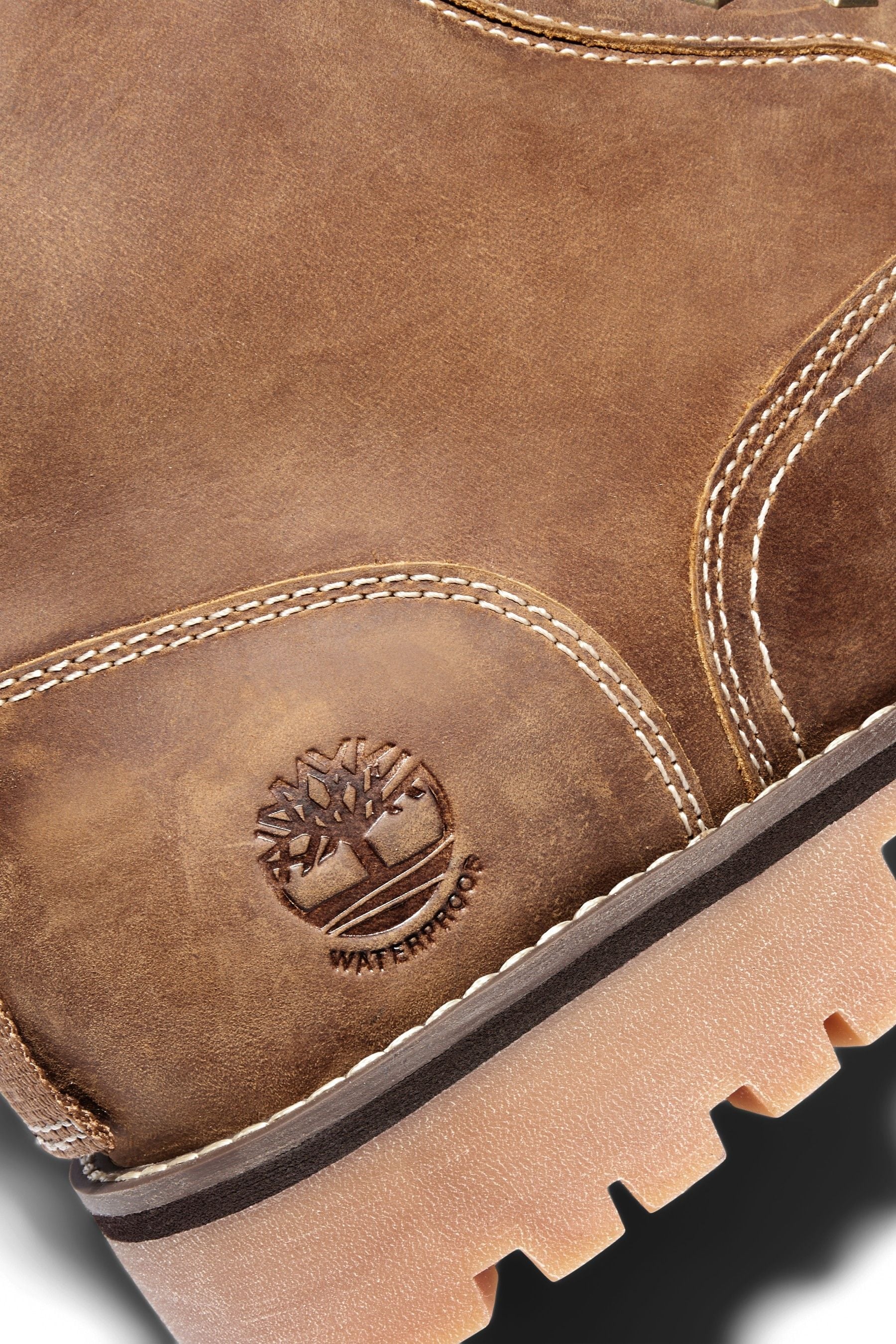 Timberland Rugged Leather Waterproof 6 Inch Boots
