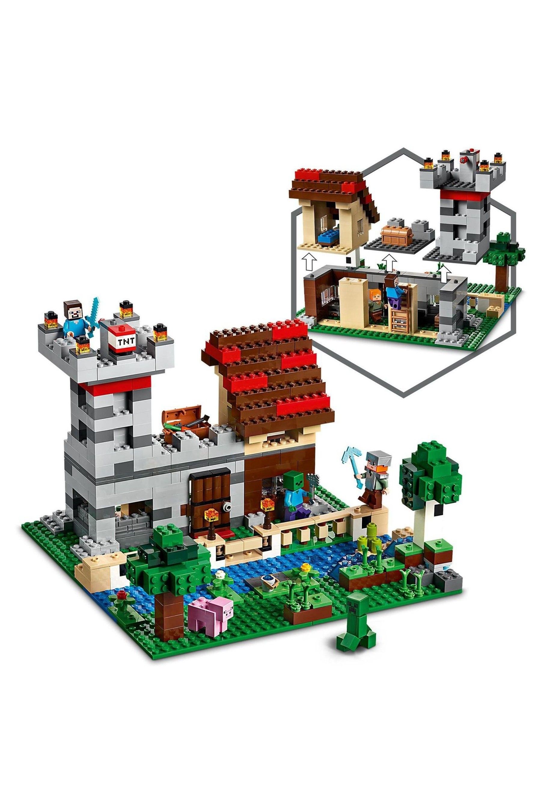 Lego minecraft hot sale crafting box