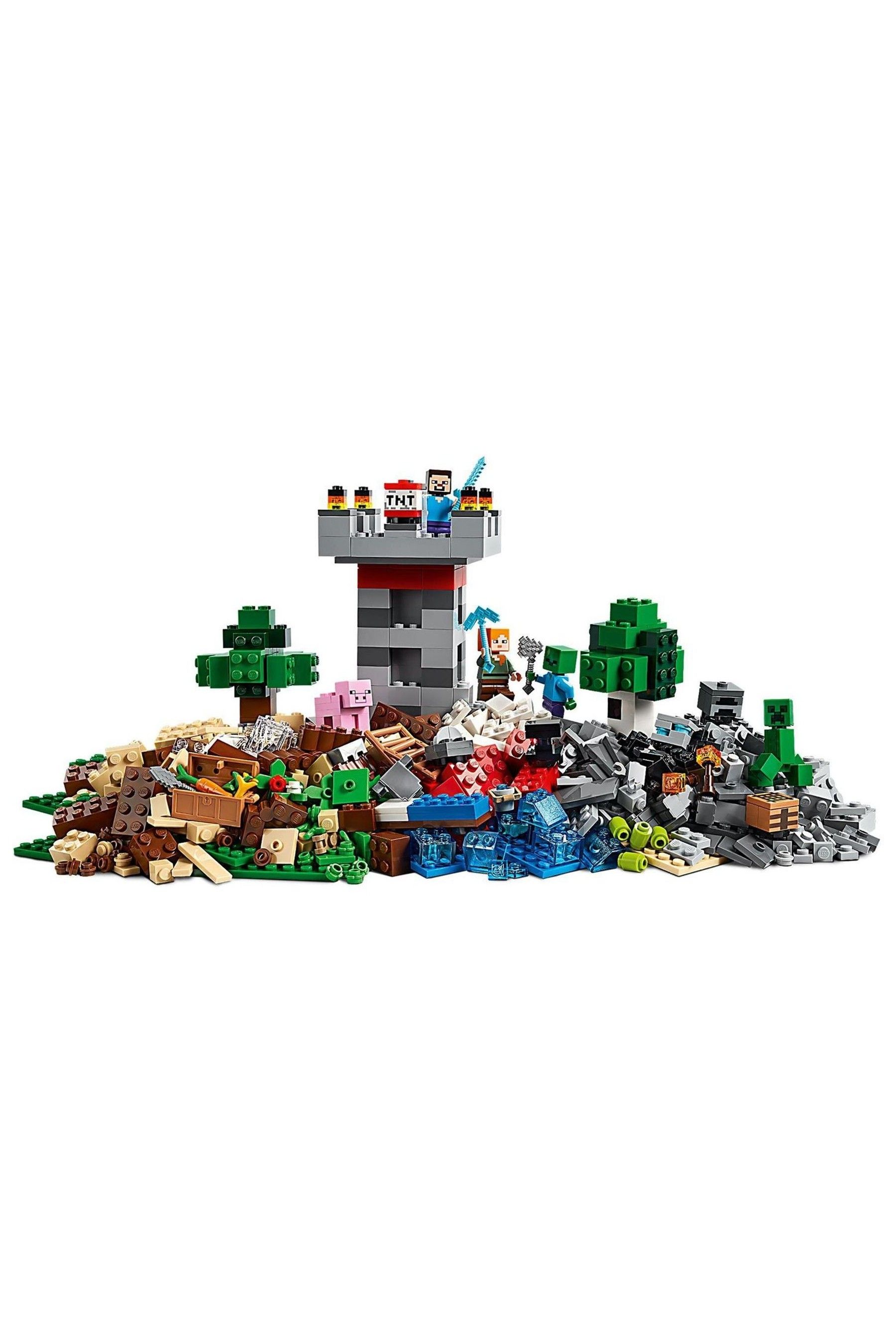 Lego minecraft store crafting box