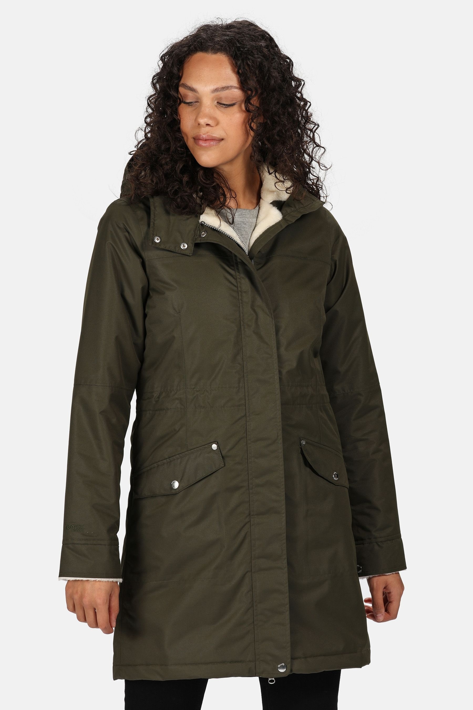 Regatta Green Rimona Waterproof Jacket 