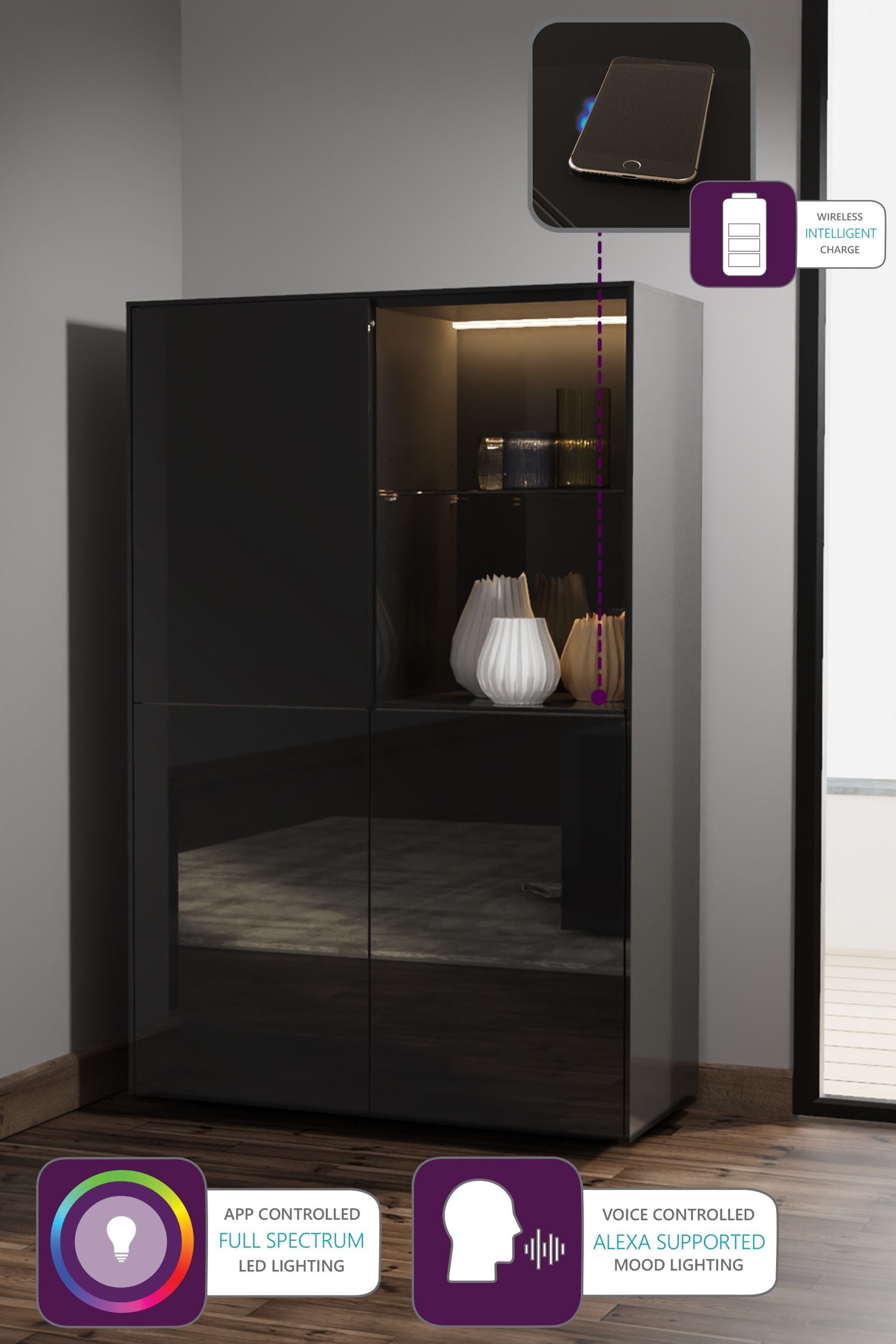 Frank olsen display outlet cabinet