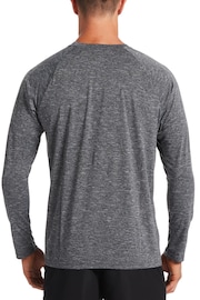 Nike Grey Nike Long Sleeve Hydroguard Rash Vest - Image 2 of 5