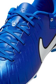 Nike Soar/White Adults Tiempo Legend 10 Academy Multi Ground Football Boots - Image 8 of 10