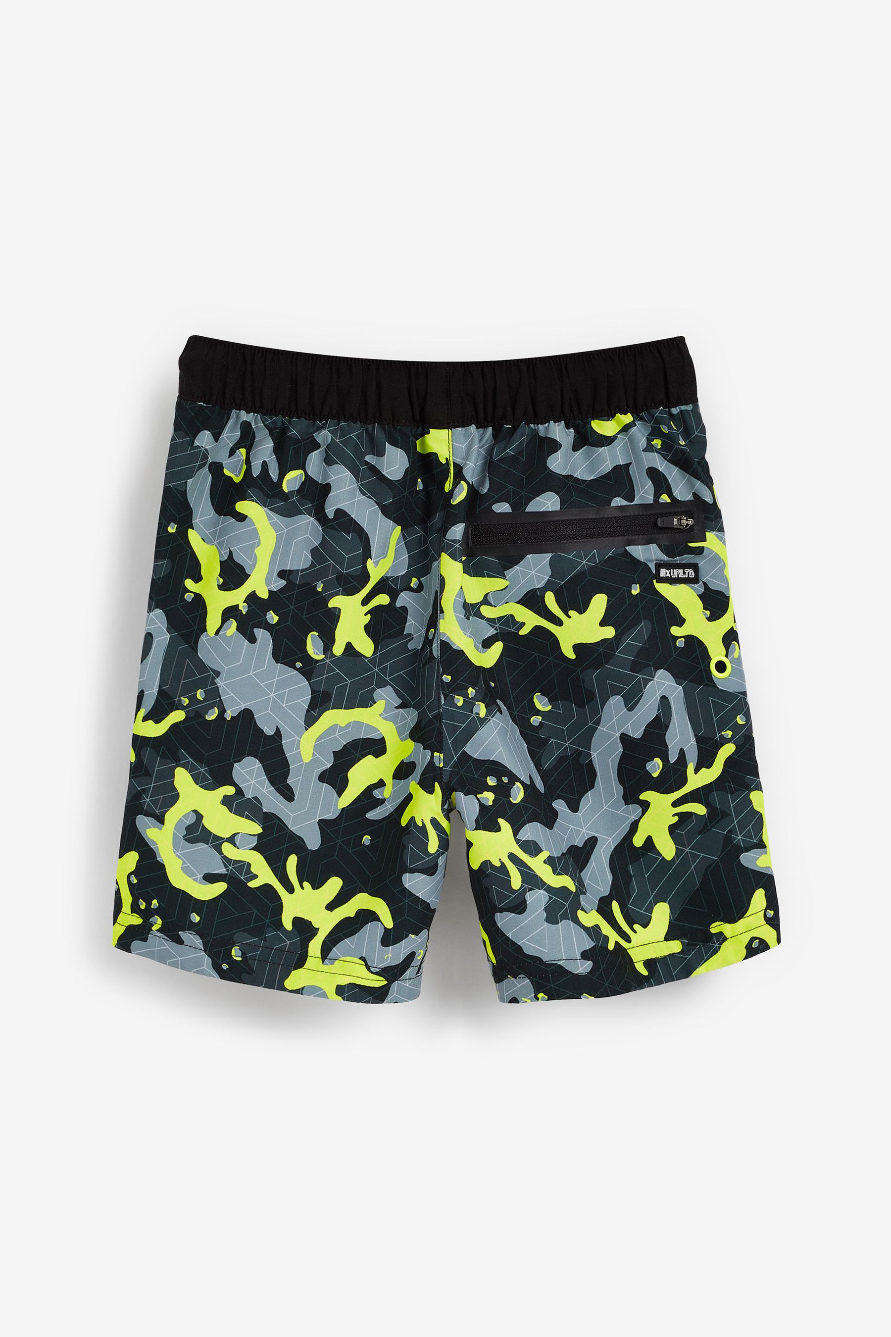 Buy Black Fluro Camo Swim Shorts 3 16yrs from Next Germany