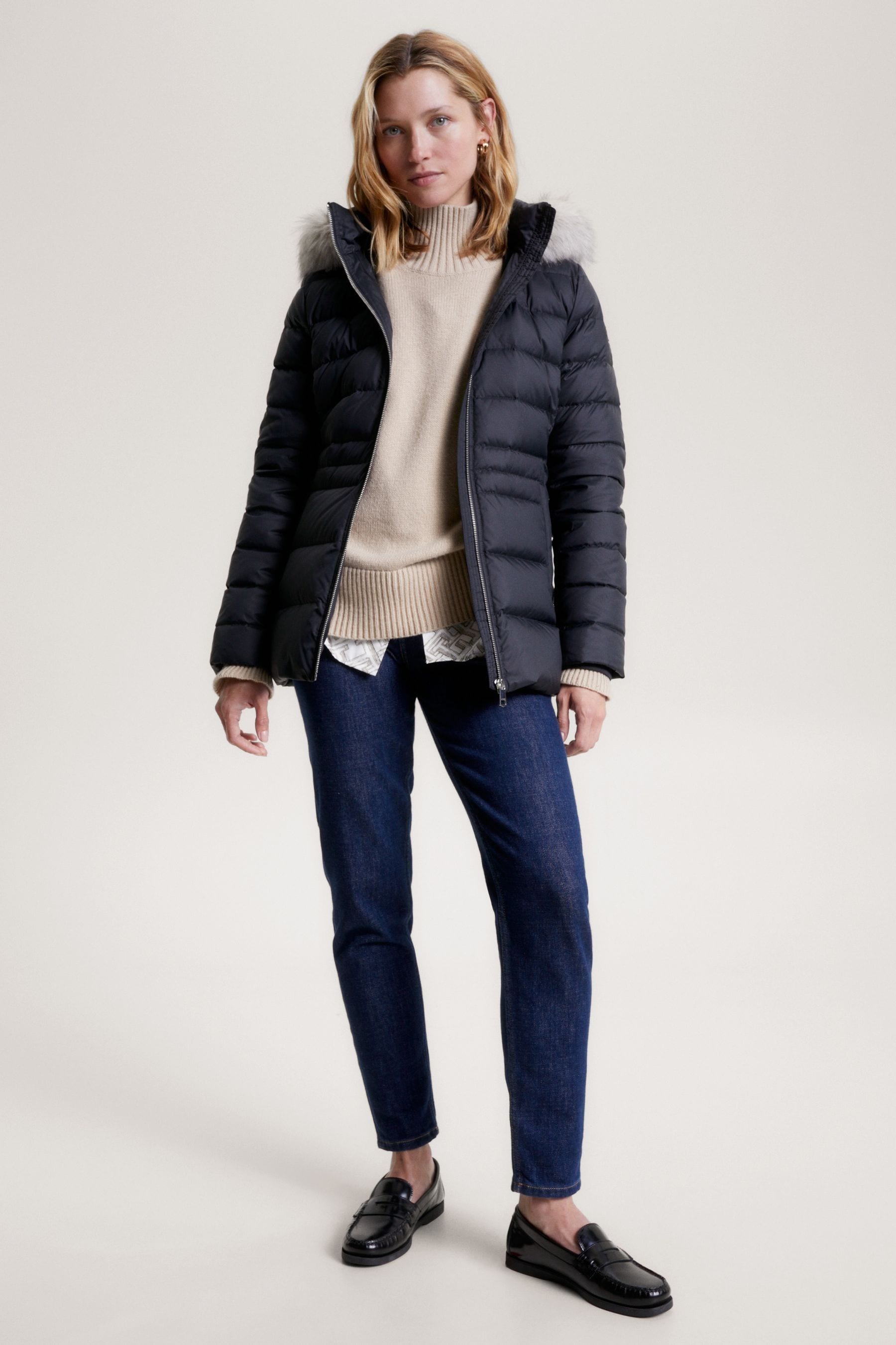 Tommy hilfiger sale tyra gloss jacket
