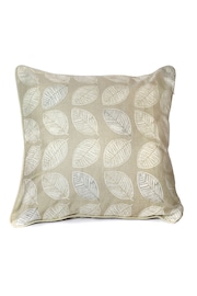 Fusion Natural Delft Hand Drawn Botanical Print Cushion - Image 1 of 3