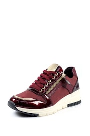 Lunar Sammy Faux Leather Trainers - Image 2 of 7