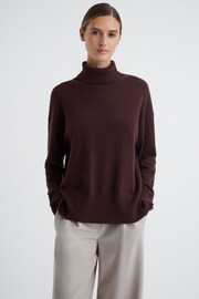 Reiss Berry Alexis Wool Blend Roll Neck Jumper - Image 1 of 5