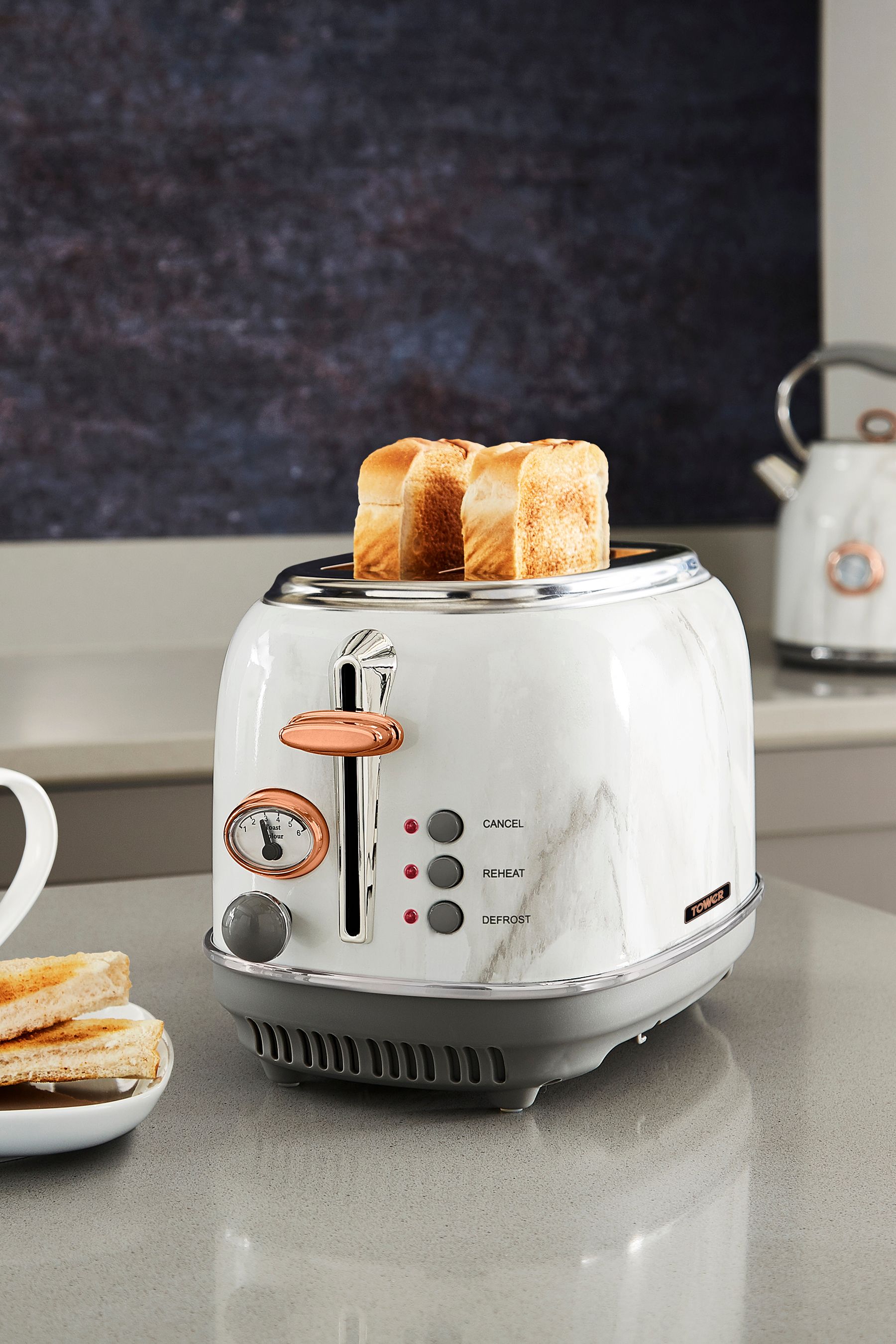 Marble kettle deals and toaster