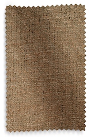 Brown Textured Fleck Eyelet Lined Curtains - Image 6 of 6