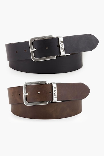 Levi's® Brown Reversible Leather Belt
