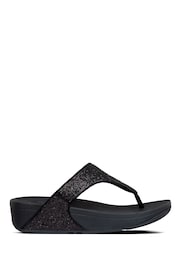 FitFlop Lulu Glitter Toe-Post Sandals - Image 3 of 5