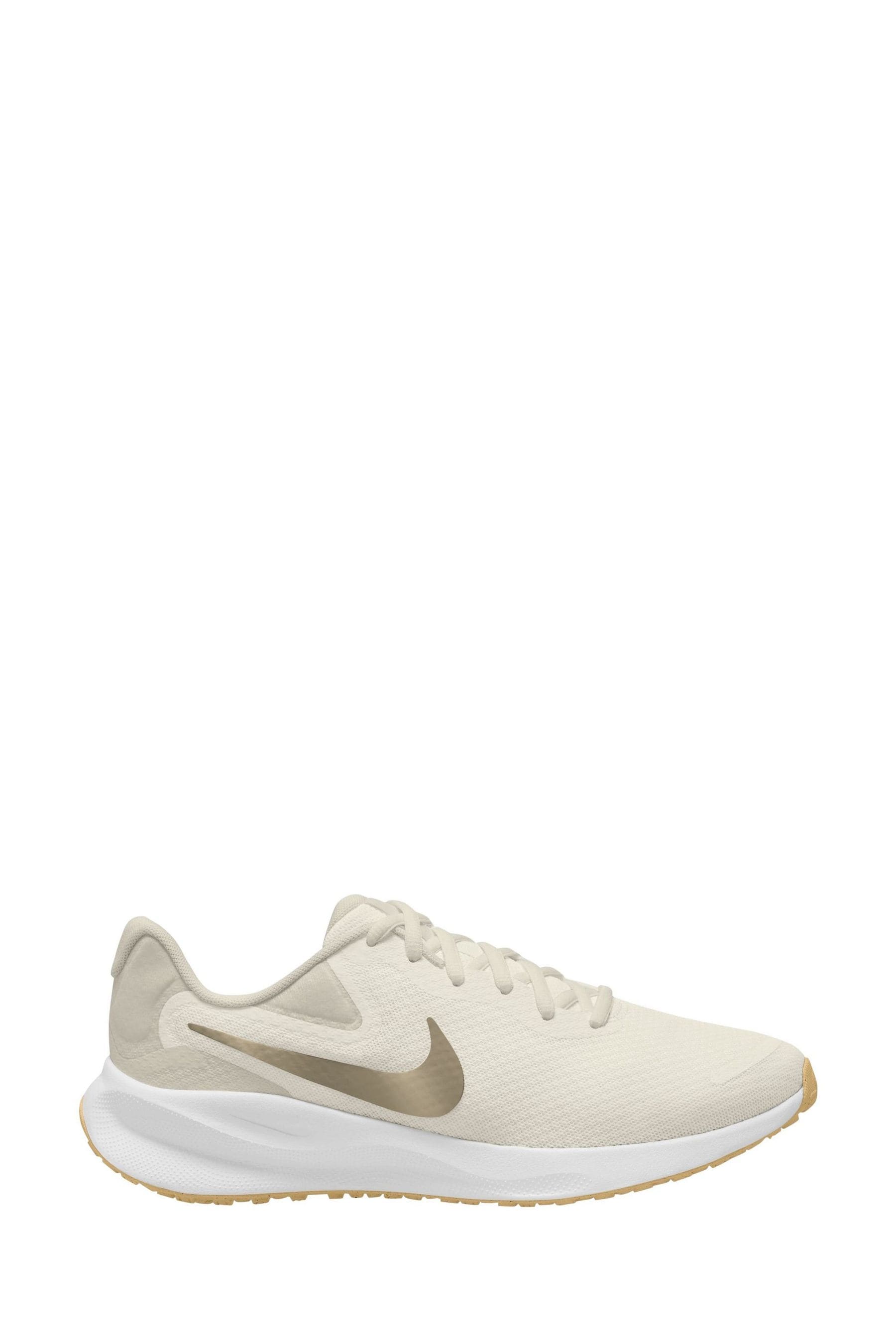 Buy Nike Cream Gold Revolution 7 Road Running Trainers from the Next UK online shop