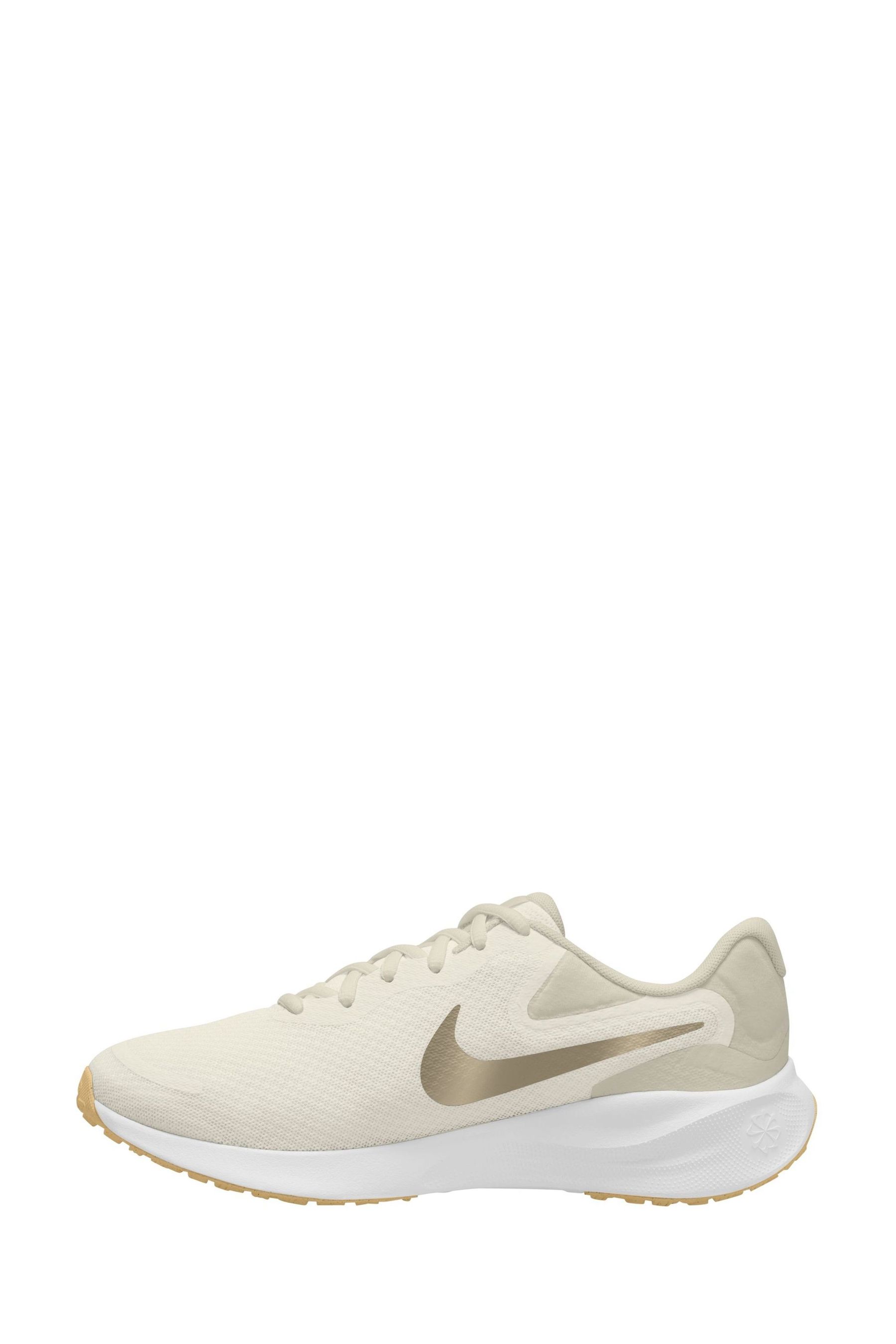 Buy Nike Cream Gold Revolution 7 Road Running Trainers from the Next UK online shop