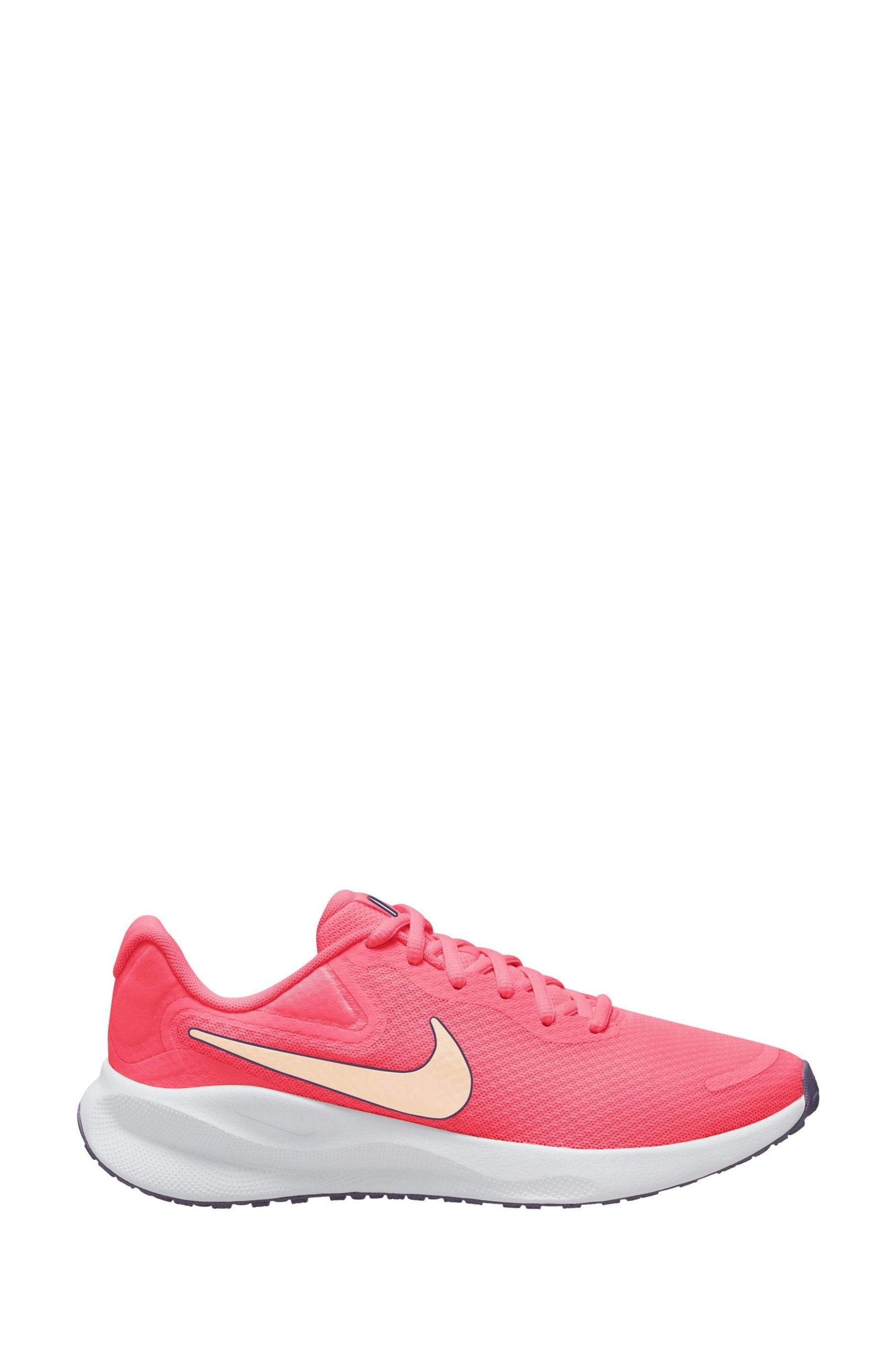 Nike Bright Pink Revolution 7 Road Running Trainers