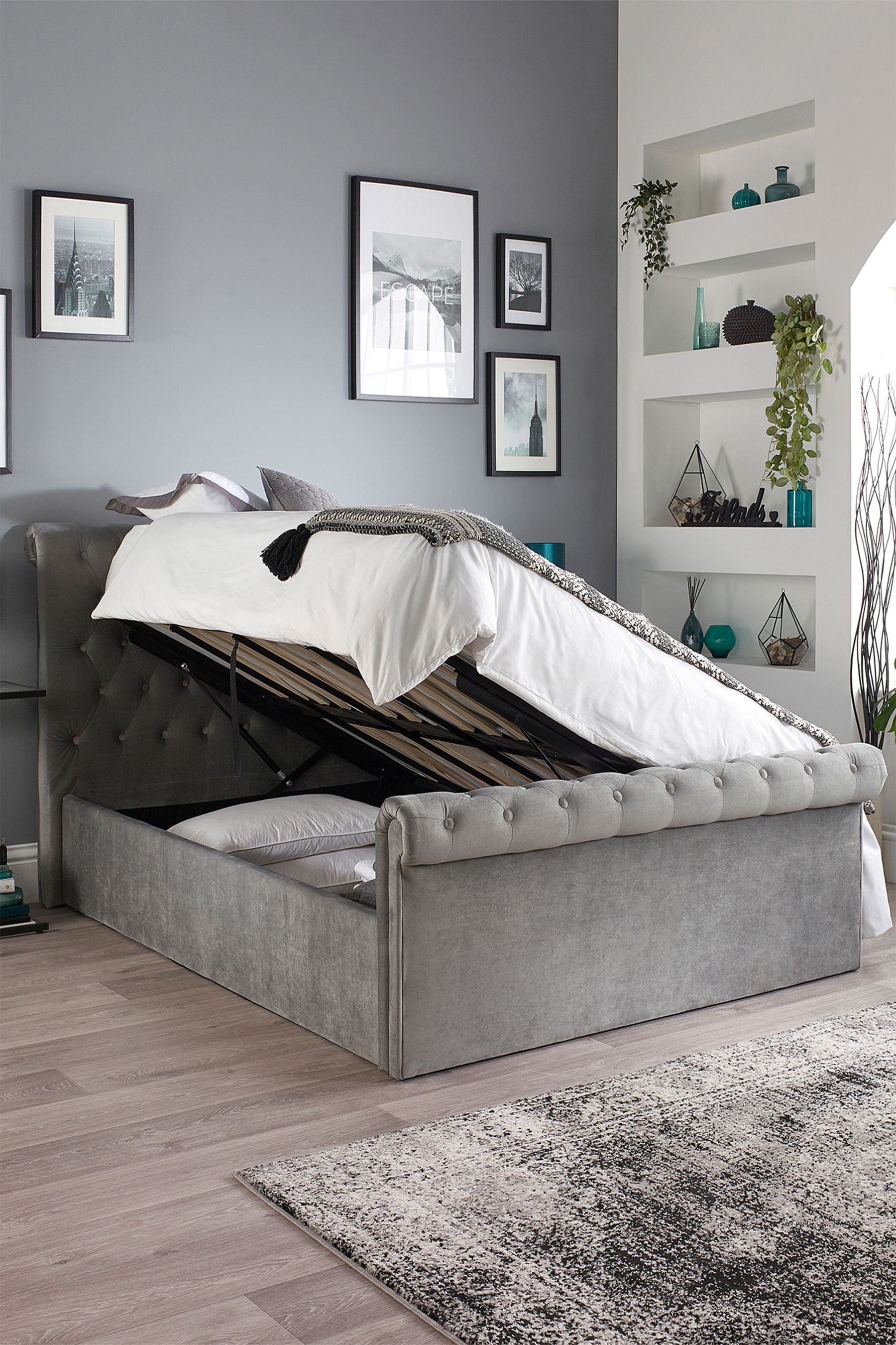 Aspire clearance ottoman bed