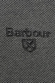 Barbour® Black Mens Sports Polo Shirt - Image 7 of 8