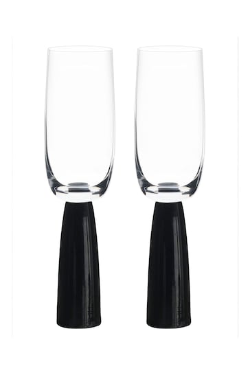 The DRH Collection Set of 2 Oslo Champagne Flutes