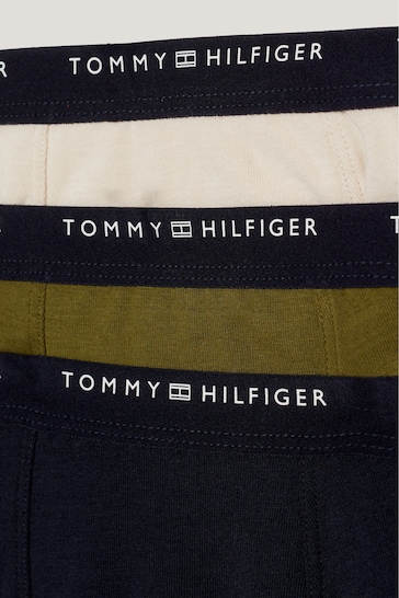 Tommy Hilfiger Blue Original Trunks 3 Pack