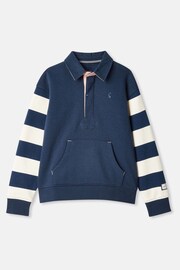 Joules Try Cream/Navy Rugby Sweatshirt - Image 1 of 6