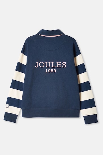 Joules Try Cream/Navy Rugby Sweatshirt
