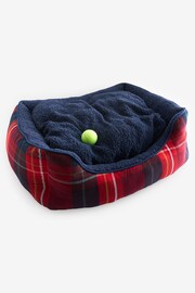 Red Check Matching Family Pet Bed - Image 1 of 3