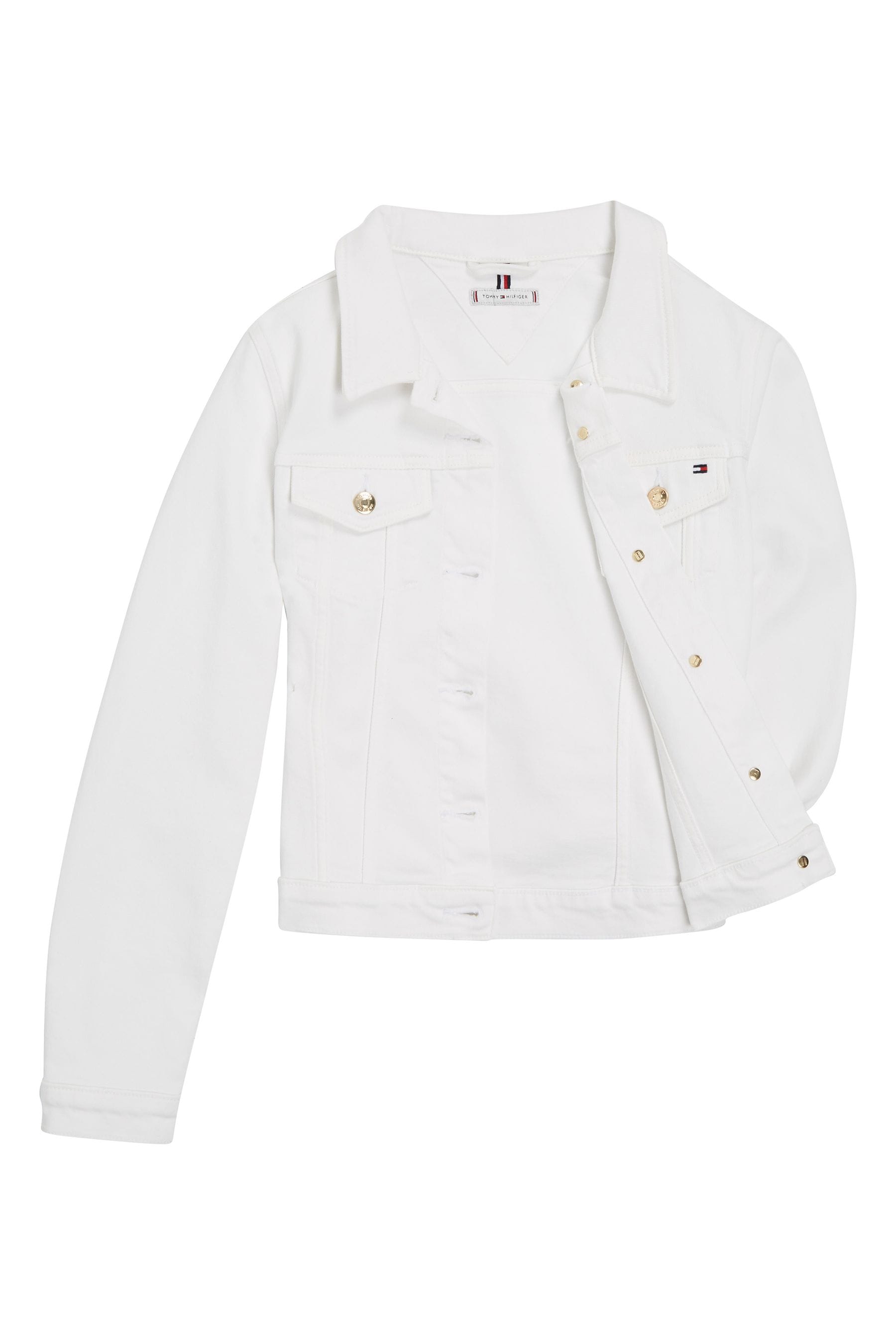 Next white denim jacket cheap