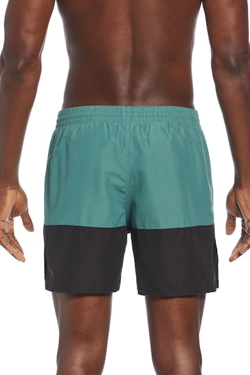 Nike Green 5 Inch Essential Volley Swim Shorts
