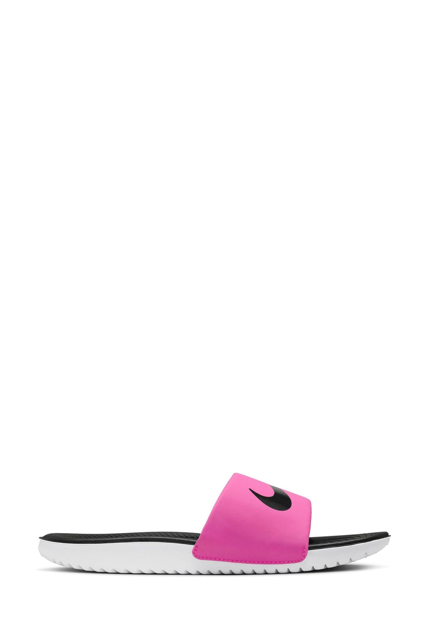 Buy Nike Red Kawa Junior Youth Sliders from Next Luxembourg