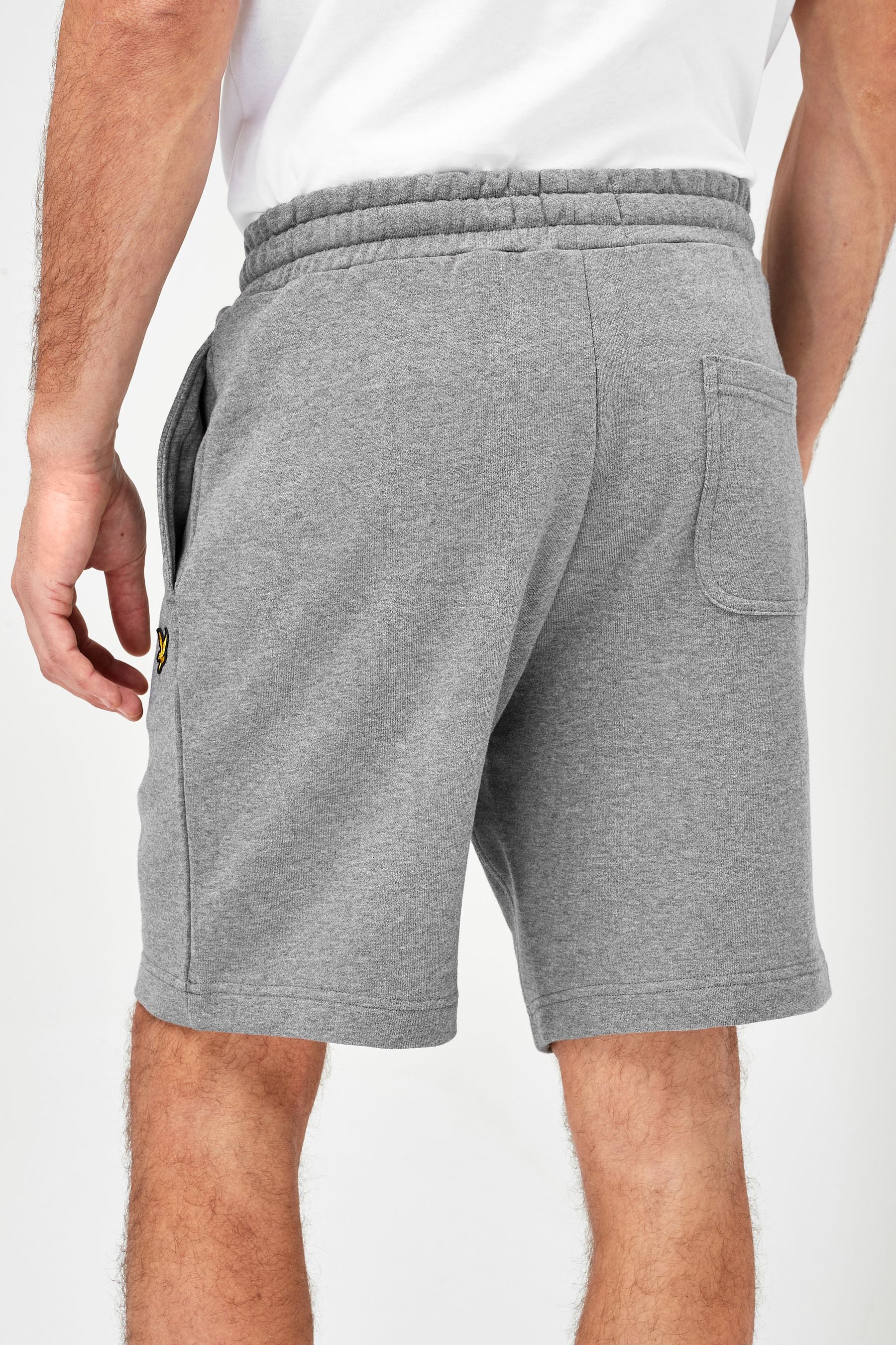 Lyle and scott grey shorts shop