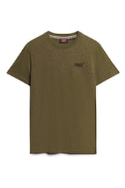 Superdry Green Vintage Logo Cap Sleeve T-Shirt - Image 4 of 6