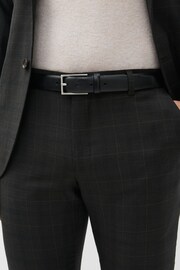 Black Formal Leather Belt - Image 1 of 5