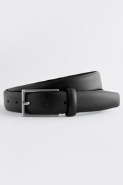 Black Formal Leather Belt - Image 2 of 5