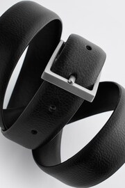 Black Formal Leather Belt - Image 5 of 5