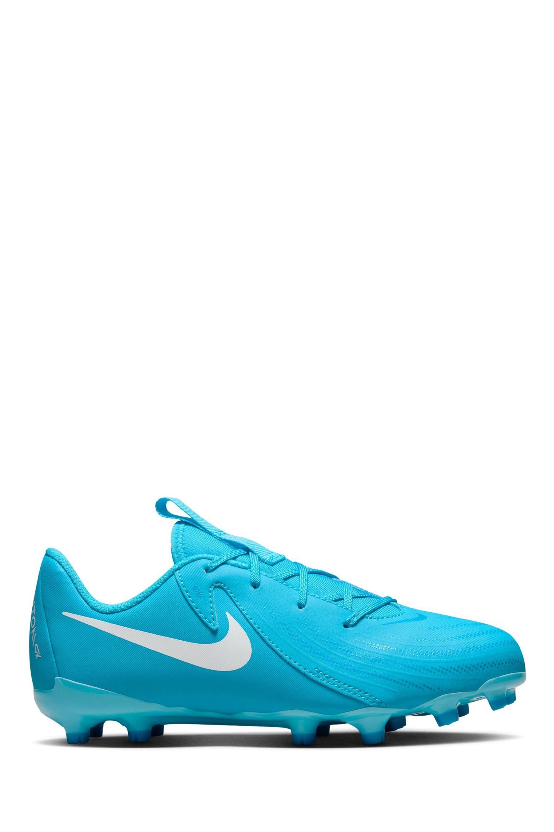 Buy Nike Glacier Blue Kids Phantom 2 Academy Multi Ground Football Boots from Next Luxembourg
