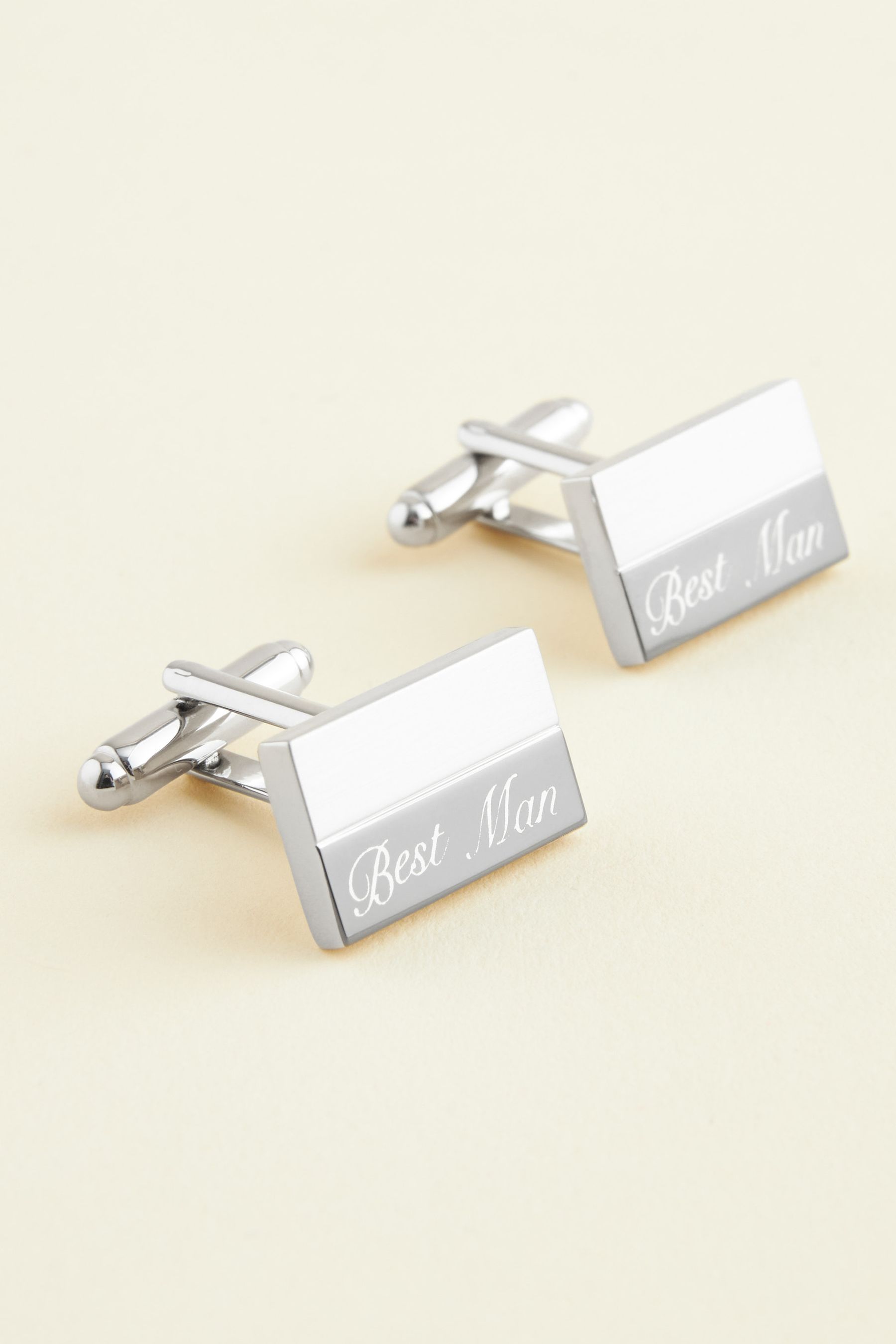 Silver wedding cufflinks cheap