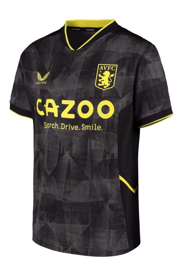 Castorec Grey Aston Villa Third Shirt 2022-23