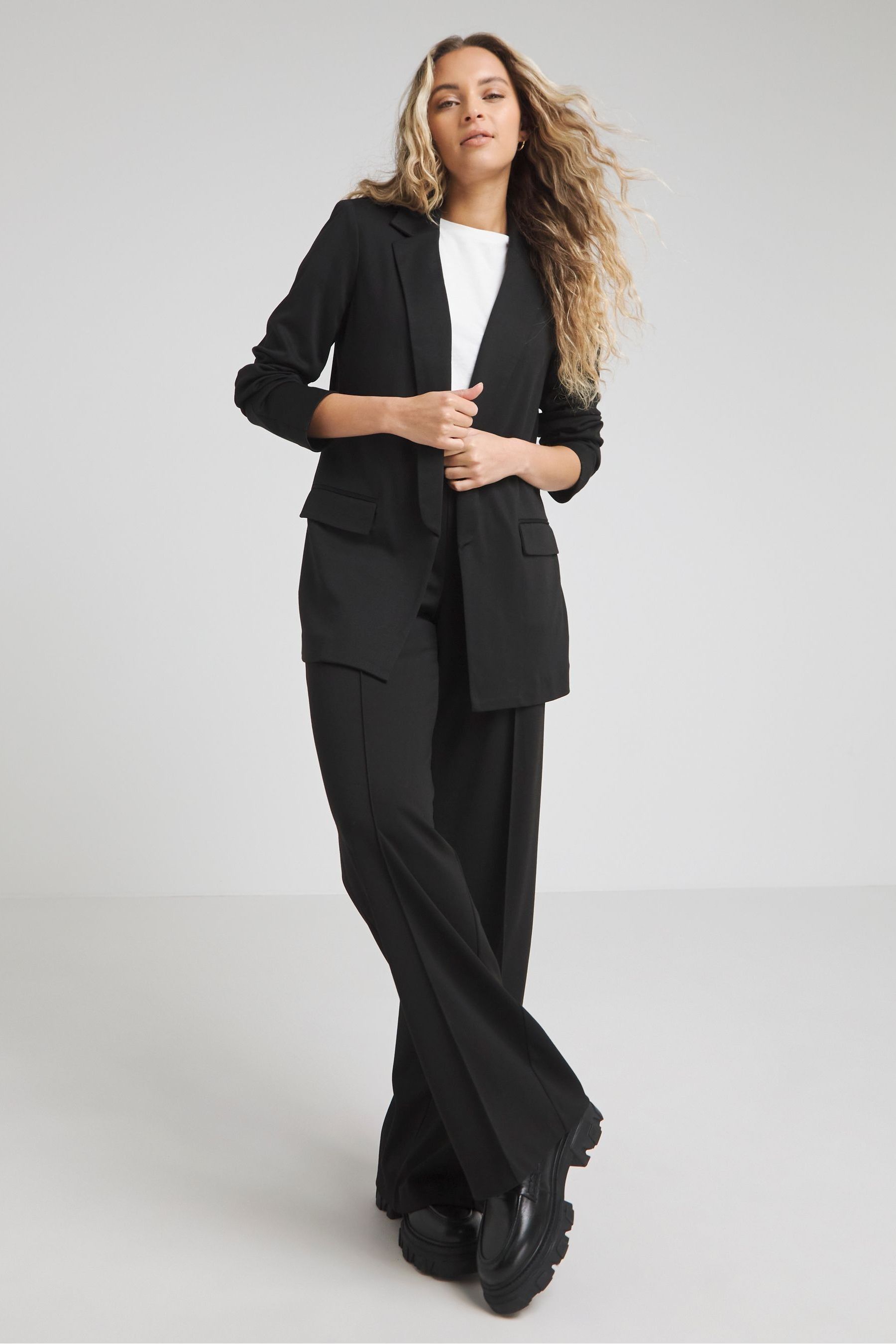 Next womens black blazer on sale