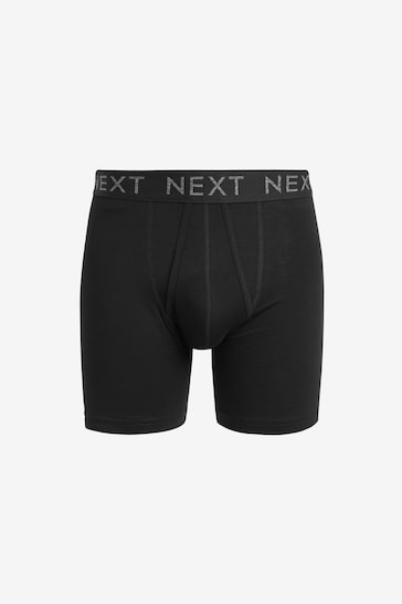 Black 10 pack Sports Longer Length A-Fronts